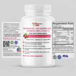 Vitamin D3 + K2 Complex Pectin Gummies bottle by Dr. Shawana DSM